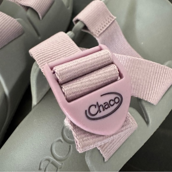 Chaco Women’s Performance Sandals Size 5 - Lightweight EVA Sole - Pink Gray - Picture 12 of 12